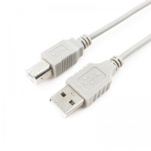 Кабель USB2.0 Gembird, USB-A (m) - USB-B (m), 1.8м (CC-USB2-AMBM-6)