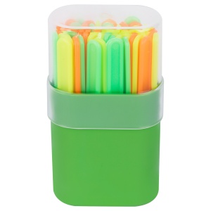 Счетные палочки Стамм, 50шт., многоцветные, в пластиковом пенале (СП04)