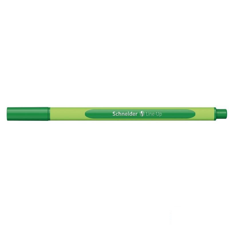 Ручка капиллярная Schneider Line-Up (0.4мм, трехгранная) темно-зеленая, 10шт.