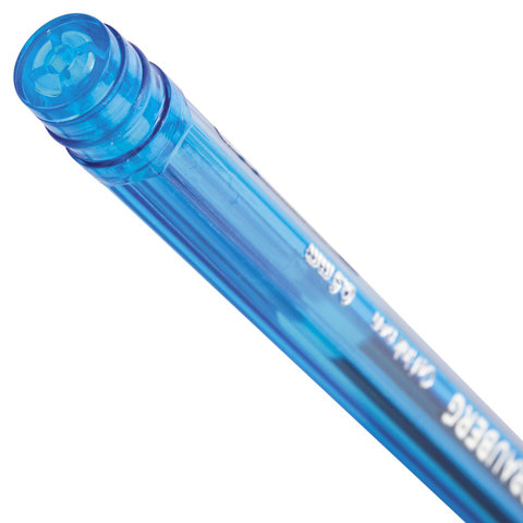 Ручка гелевая Brauberg Income (0.35мм, синий, игольчатый наконечник) 1шт. (141516)