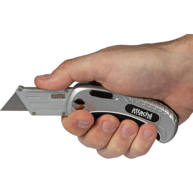 Нож универсальный трапециевидный Attache Selection SX678 (ширина лезвия 19мм)