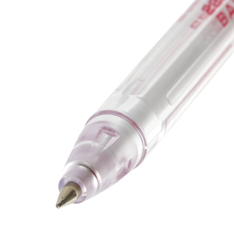 Ручка шариковая Pensan Global-21 (0.3мм, красный цвет чернил, масляная основа) 12шт. (2221/12)