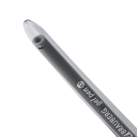 Ручка гелевая Brauberg Diamond (0.25мм, черный) 24шт. (143379)