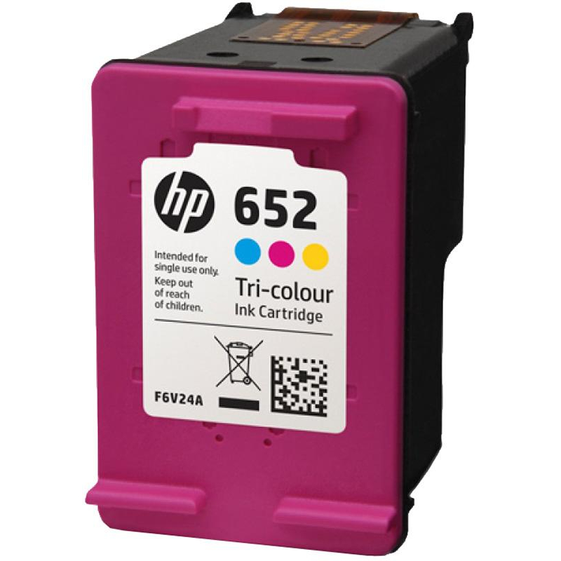 Картридж оригинальный HP 652 F6V24AE (200 страниц) цветной