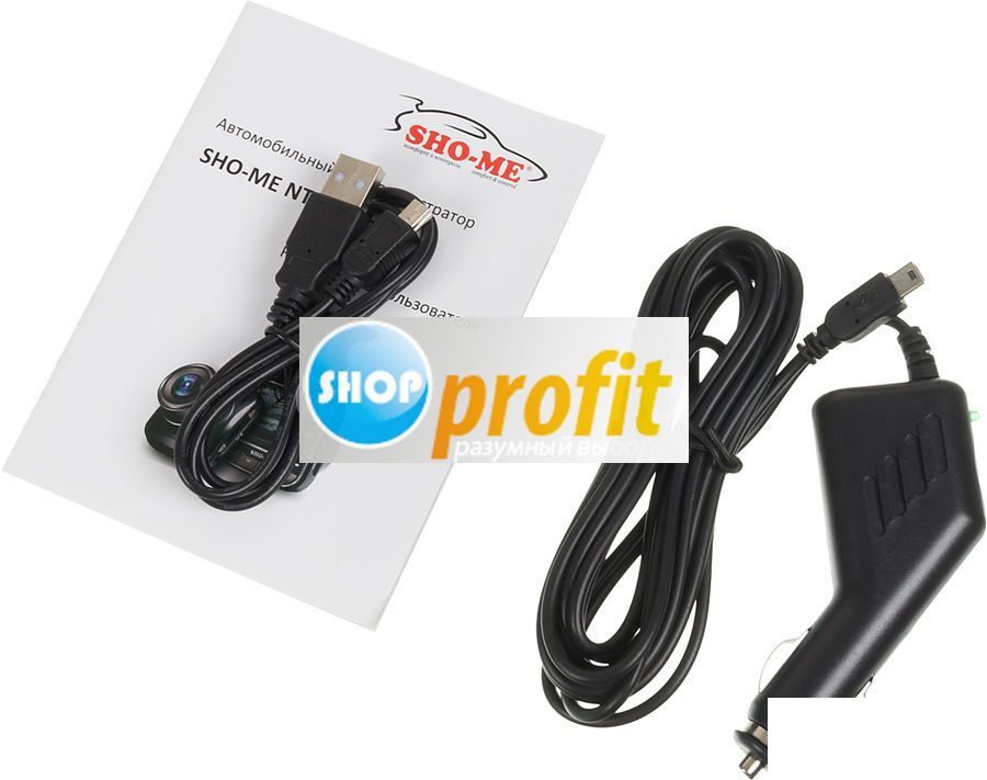 Автомобильный видеорегистратор SHO-ME NTK-50FHD, черный (NTK-50FHD)
