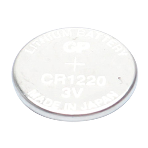 Батарейка GP Lithium CR1220 (3 В) литиевая (блистер, 5шт.) (CR1220RA-7C5)