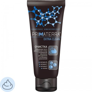 Паста очищающая Primaterra Extra Clean с полимерным абразивом для рук, 200мл