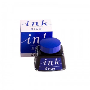 Чернила для ручек Pilot INK-30 (30мл, синие) стекл.флакон, 1шт.