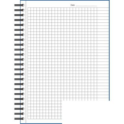 Бизнес-тетрадь А5 Attache Selection LightBook, 100 листов, клетка, на спирали, оранжевая, 24шт.