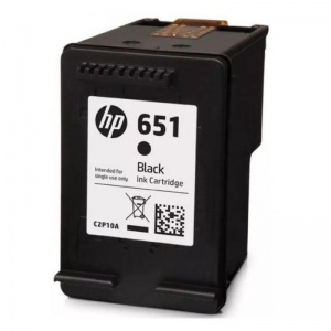 Картридж оригинальный HP 651 C2P10AE (200 страниц) черный