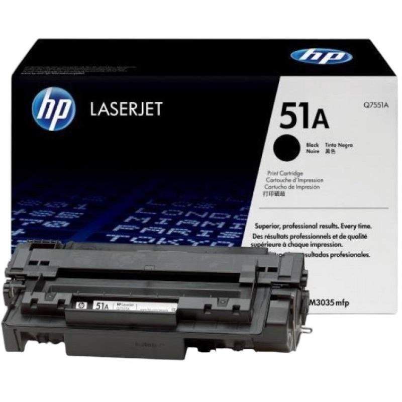 Картридж оригинальный HP 51A Q7551A (6500 страниц) черный