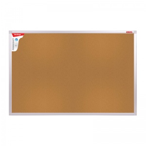 Доска пробковая Berlingo Premium (90x60см, алюминиевая рамка, коричневая) (SDp_07040)