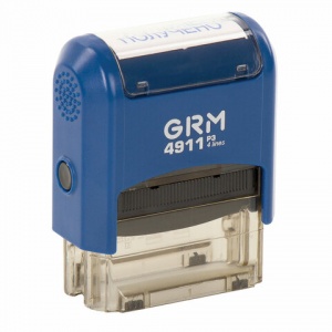Штамп стандартный GRM 4911 Р3 (38x14мм, со словом "ПОЛУЧЕНО") 2шт. (110491170)