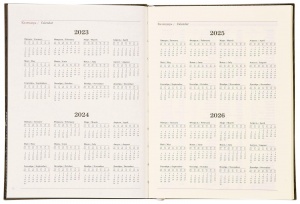 Ежедневник недатированный A5 Lorex Elegance Stylish Collection (80 листов) интегральная обложка с ручкой в кармане
