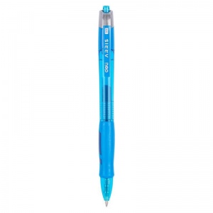 Ручка гелевая автоматическая Deli Arris (0.5мм, синий) 1шт.
