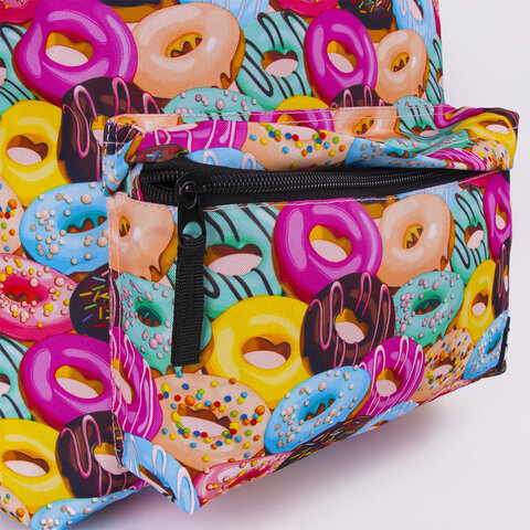 Рюкзак школьный Brauberg &quot;Donuts&quot;, 20л, 41х32х14см (228862)
