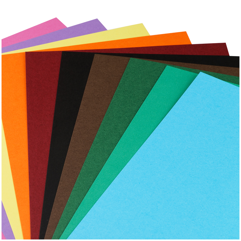 Картон цветной ArtSpace (20 листов, 10 цветов, А4, тонированный, 180 г/кв.м) (КТ10А4_37988)