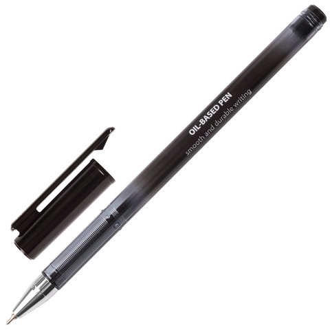 Ручка шариковая Brauberg Profi-Oil (0.35мм, черный цвет чернил, масляная основа) 24шт. (141633)