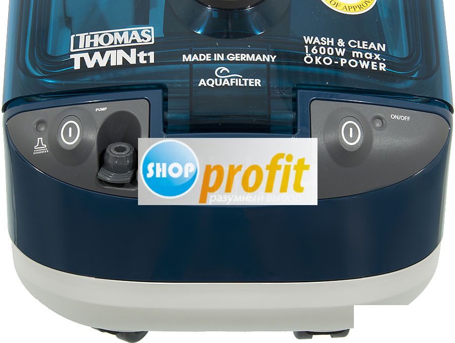 Моющий пылесос Thomas Twin T1 Aquafilter, 1600Вт, синий (788-550)