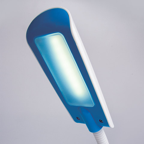 Светильник Sonnen OU-146 (светодиодная лампа, 4Вт) белый/синий (236671)