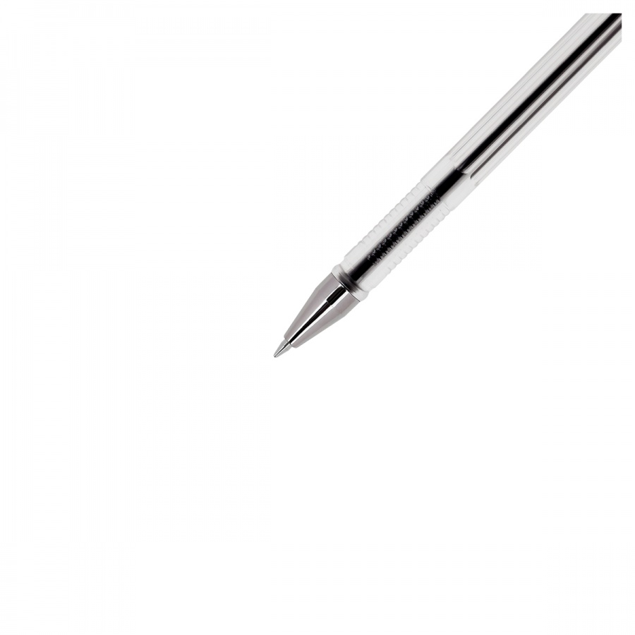Ручка гелевая OfficeSpace Classic (0.5мм, черная) (GPbk_69111), 12шт.