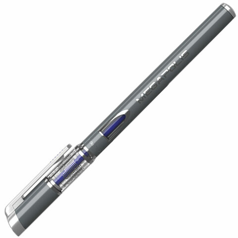 Ручка гелевая Erich Krause Megapolis (0.4мм, синий, игольчатый наконечник) 12шт. (92)