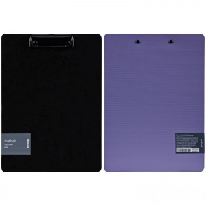 Доска-планшет Berlingo Instinct (A4, до 100 листов, пластик-полифом) лаванда/черный (PPf_93213), 24шт.