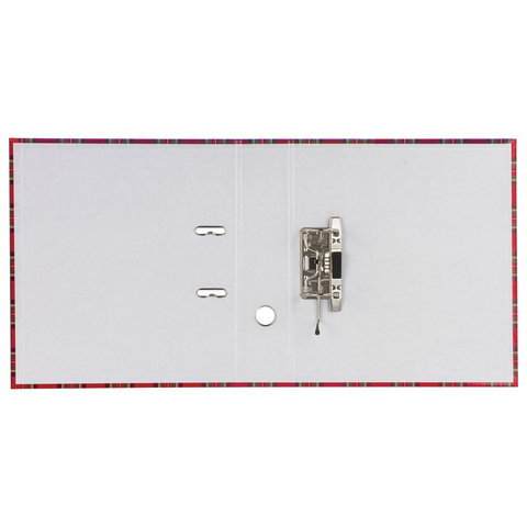 Папка с арочным механизмом Brauberg (80мм, А4, картон ламинированный) шотландка (222074)