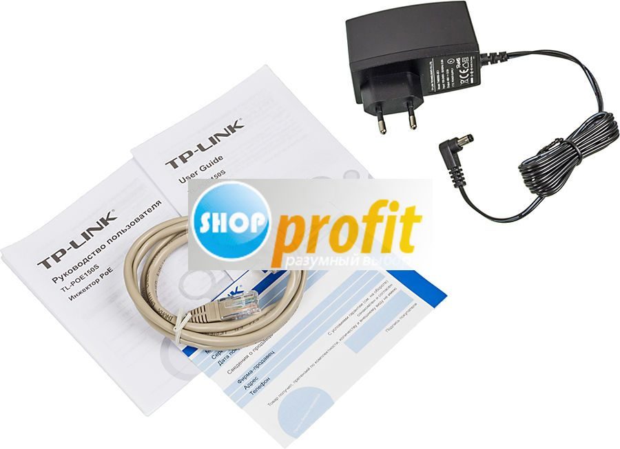 Сетевой адаптер РоЕ TP-Link TL-POE150S Ethernet (TL-POE150S)