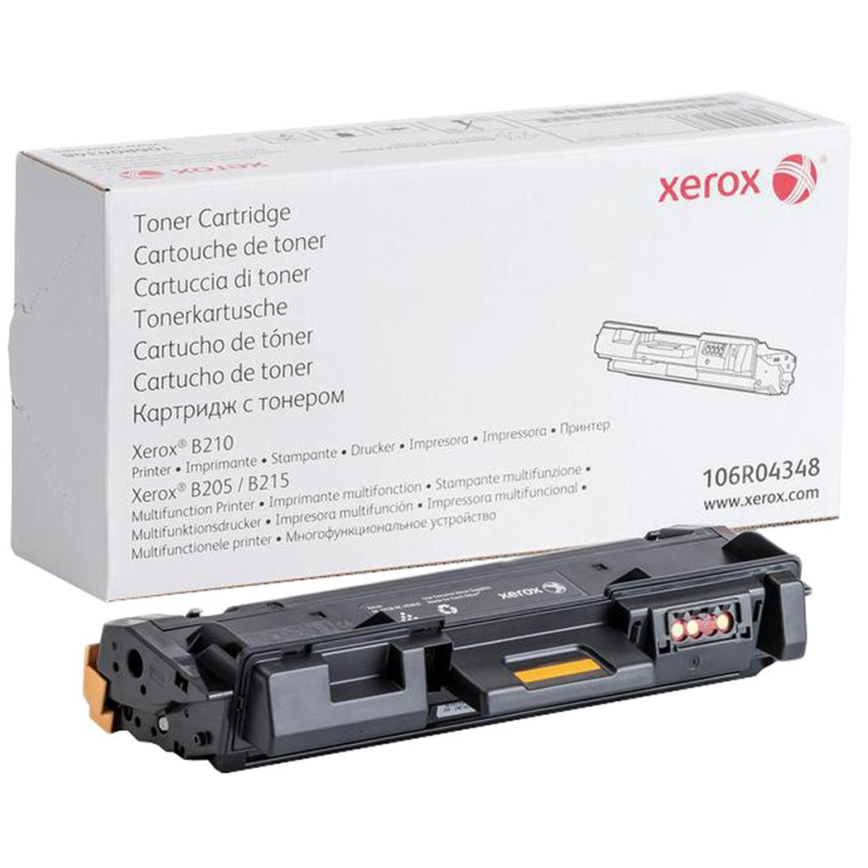 Картридж оригинальный Xerox 106R04348 (3000 страниц) черный