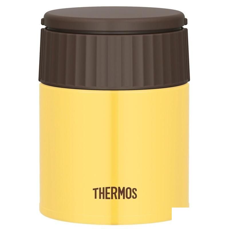 Термоконтейнер Thermos, 400мл, желтый/коричневый