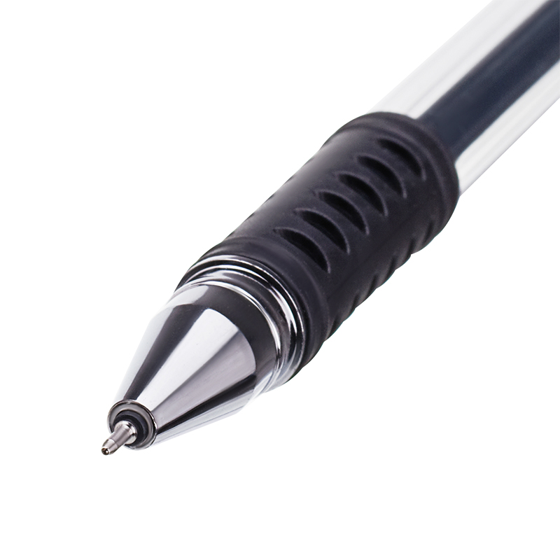 Ручка гелевая OfficeSpace (0.35мм, черный, игольчатый наконечник) 1шт. (GP905BK_6597)