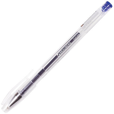 Ручка гелевая Brauberg Jet (0.35мм, синий) 1шт. (141019)