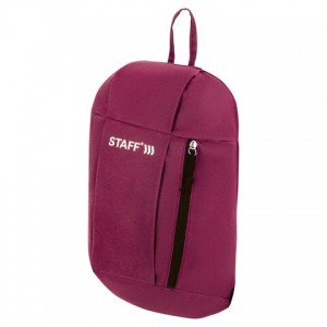 Рюкзак школьный Staff Air компактный, бордовый, 40х23х16см, 2шт. (270290)