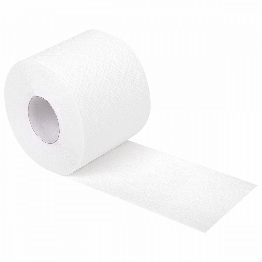 Бумага туалетная 1-слойная Лайма &quot;Мягкий рулончик&quot;, белая, 45м, 32 рул/уп