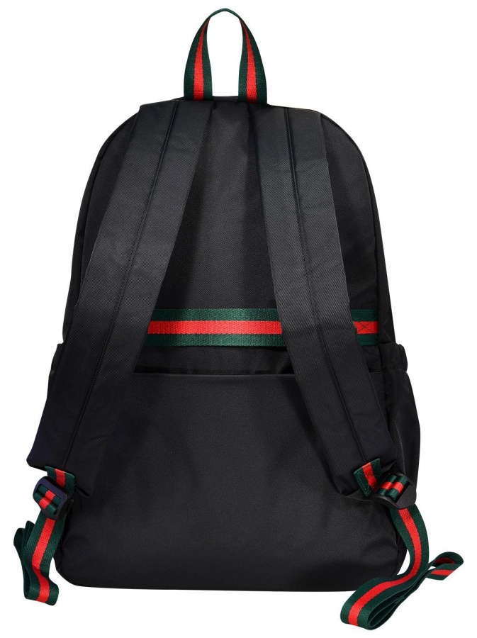 Рюкзак школьный Lorex Ergonomic M7 Three Stripes 20л, Черный, 45х30х15см, 1 отделение, универсальный