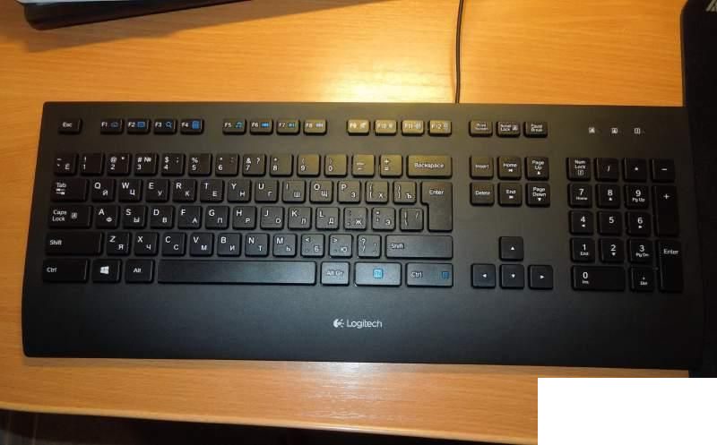 Клавиатура Logitech K280E, USB, черный (920-005215)