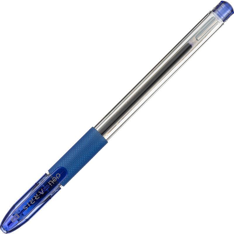 Ручка шариковая Deli Arris (0.25мм, синий цвет чернил), 12шт.
