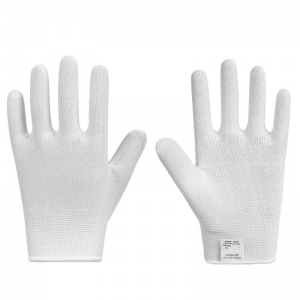 Перчатки защитные полиэфирные Чибис ПЭ, белые, 13 класс, размер 10 (XL), 20 пар