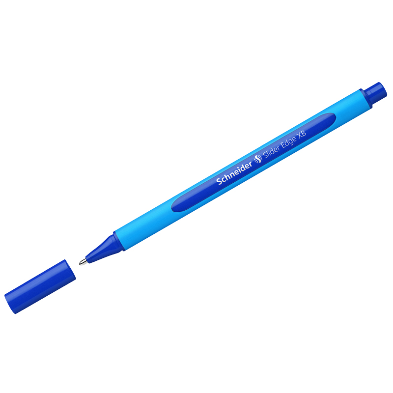 Ручка шариковая Schneider Slider Edge XB (0.7мм, синий цвет чернил, трехгранная) 10шт. (152203)