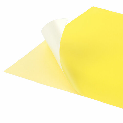 Бумага цветная офсетная самоклеящаяся Brauberg (8 листов, 8 цветов, А4, 210х297мм) в пакете (129287)