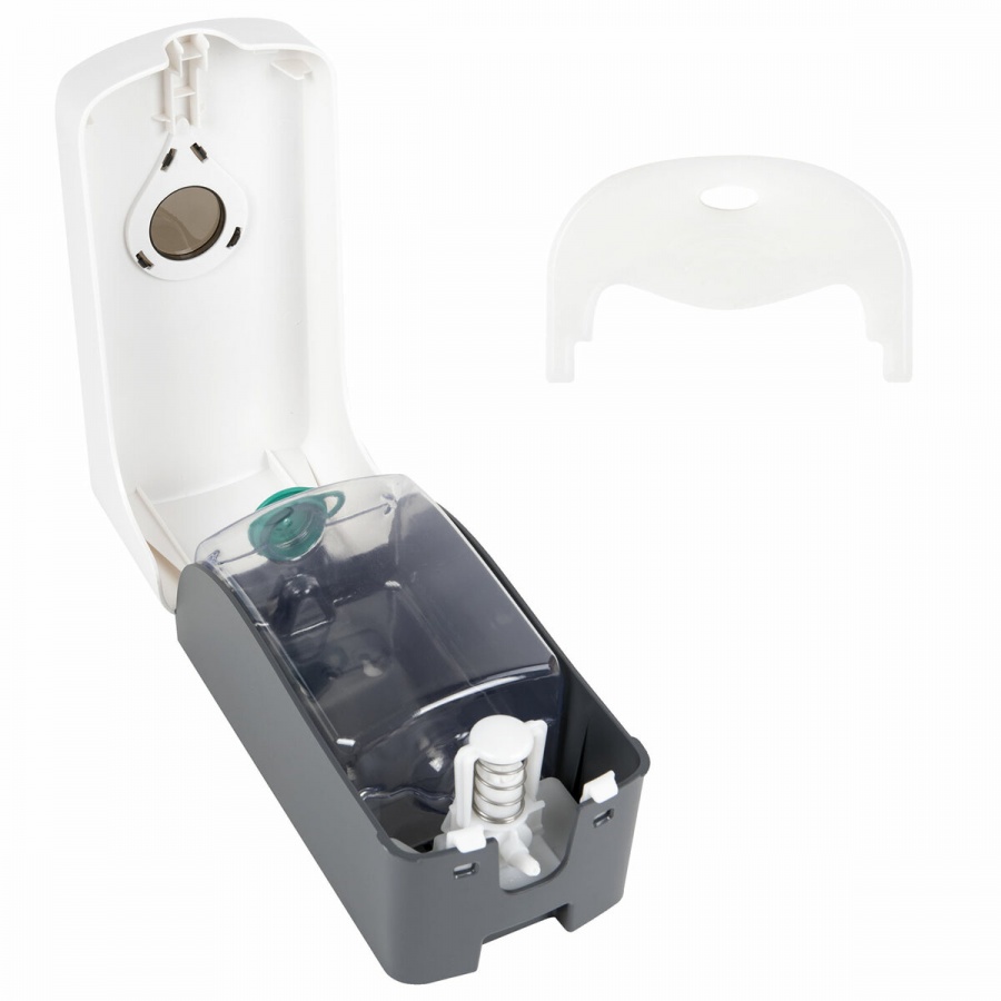 Диспенсер для жидкого мыла Лайма Professional Ultra, наливной, 1л, пластик, белый (606831)
