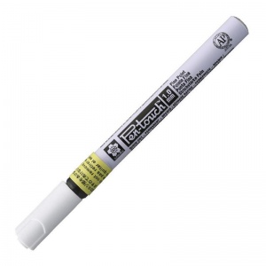 Маркер промышленный Sakura Pen-Touch XPMKA302 (1мм, желтый) алюминий, 1шт.