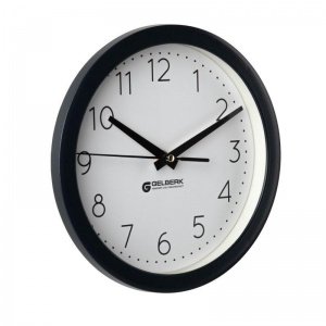 Часы настенные аналоговые Gelberk GL-900, 22.3x22.3x4см