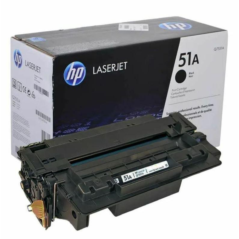 Картридж оригинальный HP 51A Q7551A (6500 страниц) черный