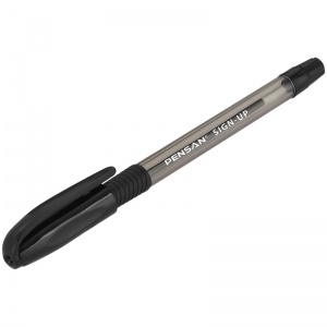 Ручка шариковая Pensan Sign-Up (0.8мм, масляная основа, черный цвет чернил) 1шт. (2410/12, 01544)