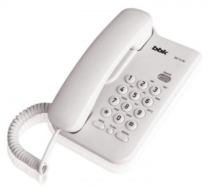 Проводной телефон BBK BKT-74 RU, белый (BKT-74 RU W)