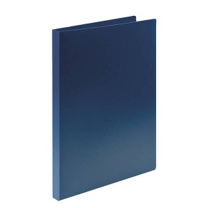Папка с зажимом LITE (А4, до 150л., пластик) синяя