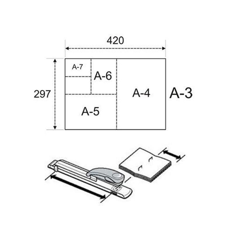 Степлер-брошюровщик Leitz L5560, №24/6 - 26/8, до 40л., черный (L5560)