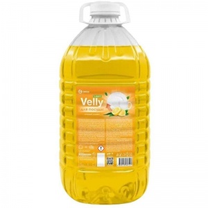 Средство для мытья посуды Grass Velly light Сочный лимон, 5л